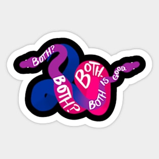 Bythons - Bisexual Pythons Sticker